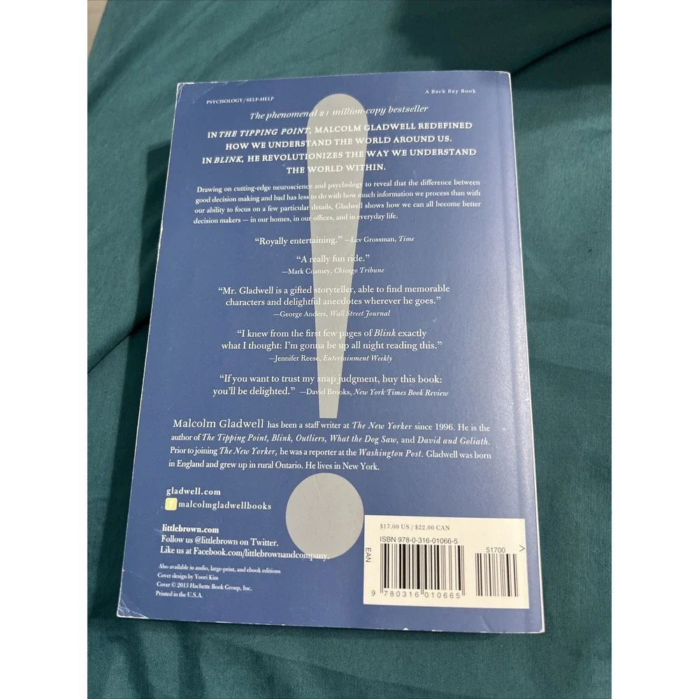 Blink : The Power of Thinking Without Thinking by Malcolm Gladwell (2007,... - Picture 2 of 4